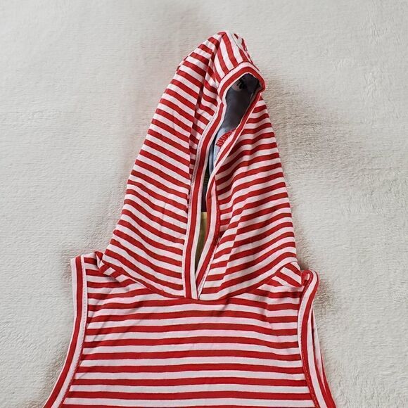 Fireflies & Fairytales Striped Christmas Hooded Top 3T - Picture 2 of 8